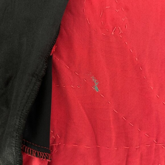 Ania A. Silk Blend Velvet Beaded Sequins Floral Peacock Artsy Kimono Cardigan S - Picture 12 of 16